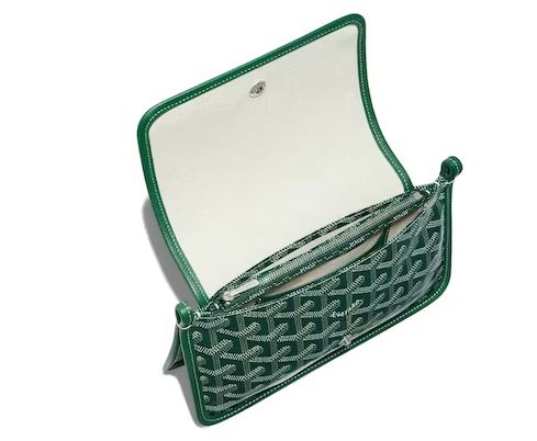 Goyard best sale pouch green