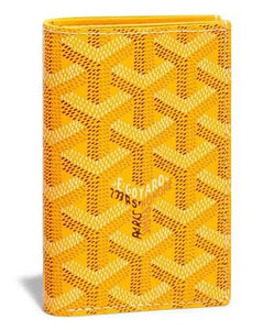 Goyard Saint Pierre Card Holder Yellow