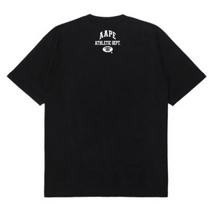 AAPE Moonface printed tee Black/Red