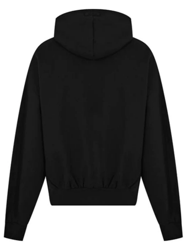 Fear of God Essentials Essential Arched Logo Hoodie Jet Black