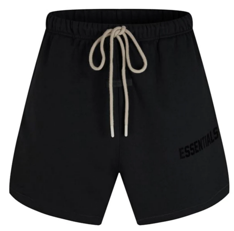 Fear of God Essentials Essential Sweatshorts Jet Black 7676225224897