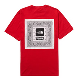 Load image into Gallery viewer, Supreme The North Face Bandana Tee Red
