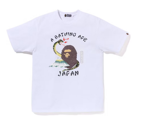 BAPE Japanese Culture Tee White