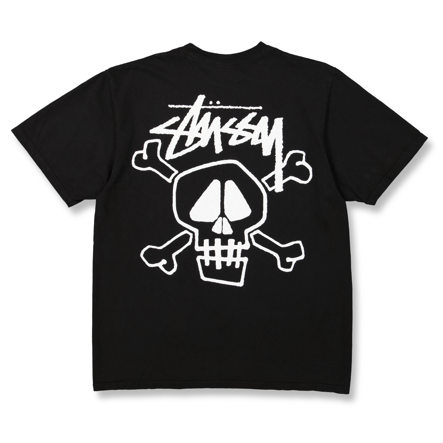 Stussy Skull & Bones Pig Dyed Tee