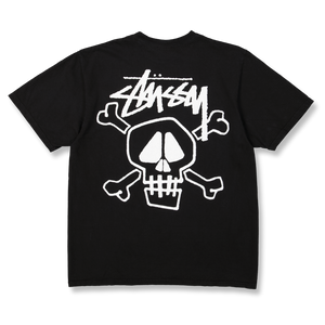 Stussy Skull & Bones Pig Dyed Tee