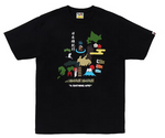 Load image into Gallery viewer, BAPE Japan Culture Tee Black
