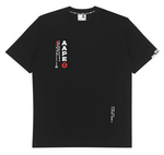 Load image into Gallery viewer, AAPE Moonface tumbler graphic tee Black/Red
