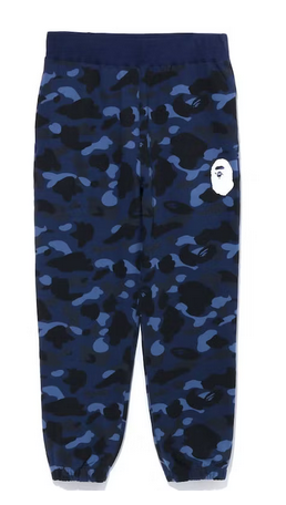 BAPE Color Camo Sweat Pants (FW21) Navy