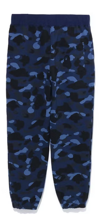 Bape blue pants sale