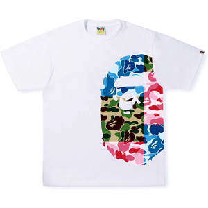 Bape ABC Crazy Side Big Ape Head White