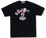 Load image into Gallery viewer, BAPE College Pocket Tee Black
