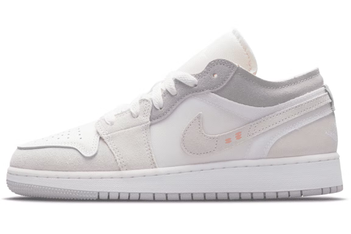 Jordan 1 Low Inside Out Cream White Light Grey (GS)