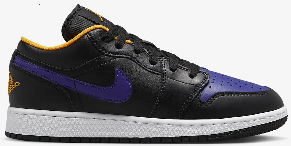 The Air Jordan 1 Low GS LAKERS 7397629755585