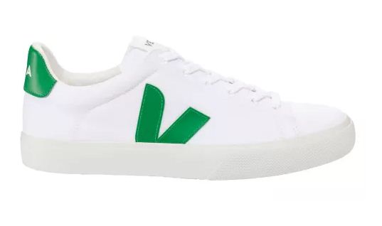 Veja Campo Canvas ‘White Emeraude’ (M)