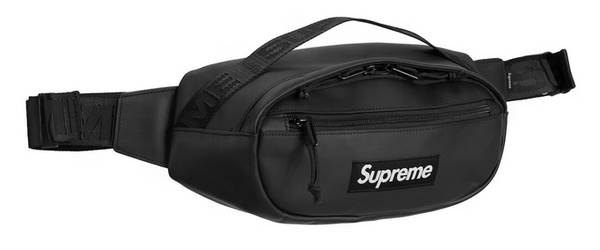 Supreme Leather Waist Bag Black – Pure Soles PH