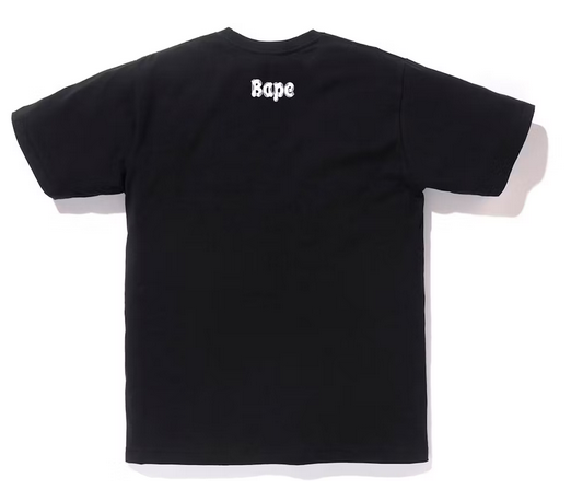 BAPE Brush College Tee Men's Black