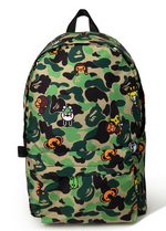 Load image into Gallery viewer, Camo backpack Baby Milo Green
