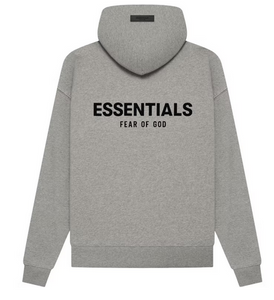 Fear of God Essentials Hoodie (SS22) Dark Oatmeal