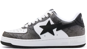 A Bathing Ape Bape Sta Snake Skin Black