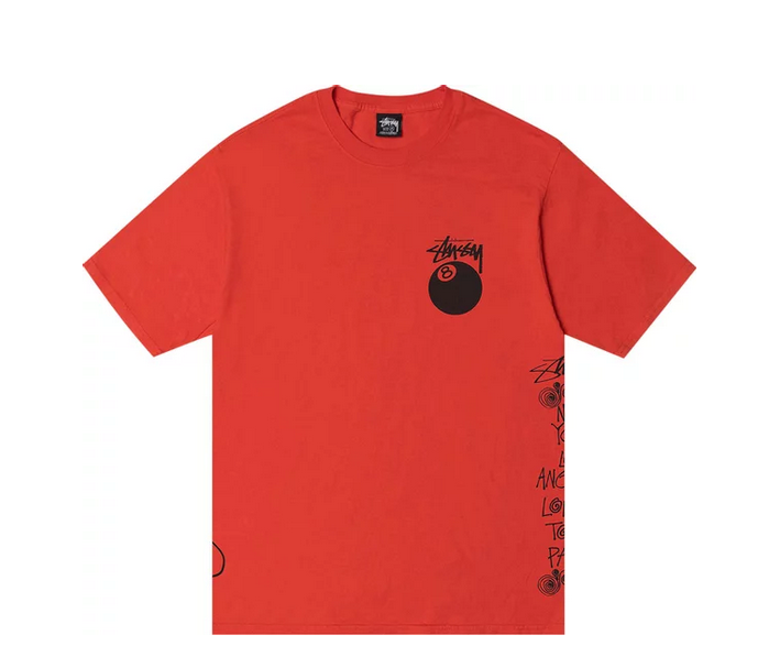 Stussy Test Strike Pigment Dyed Tee 'Tomato' – Pure Soles PH