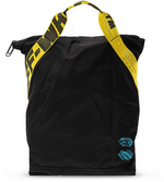 Load image into Gallery viewer, OFF-WHITE Printed Backpack Logo Applique Black/Yellow
