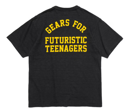 gears for futuristic teenager Human Made Vintage Graphic #06 Washed T-Shirt Black
