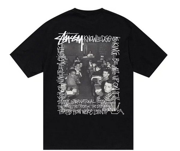 Stussy Classroom Tee 'Black' – Pure Soles PH