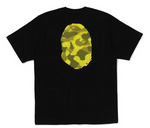 Load image into Gallery viewer, BAPE Radiation Camo Big Ape Head Tee Black
