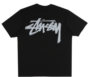 Stussy Dizzy Stock Tee Black