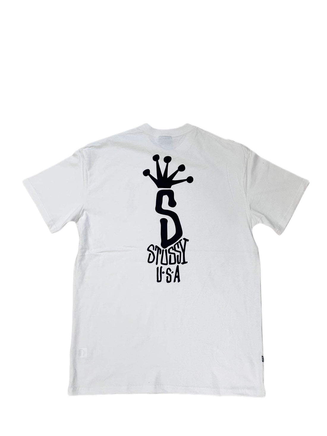 Stussy  Big S White Tee