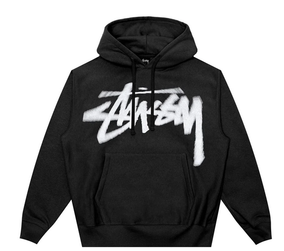 Stussy Dizzy Stock Hood Black