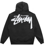 Load image into Gallery viewer, Stussy Dizzy Stock Hood Black
