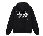 Load image into Gallery viewer, Stussy Basic Hoodie &#39;Black&#39;
