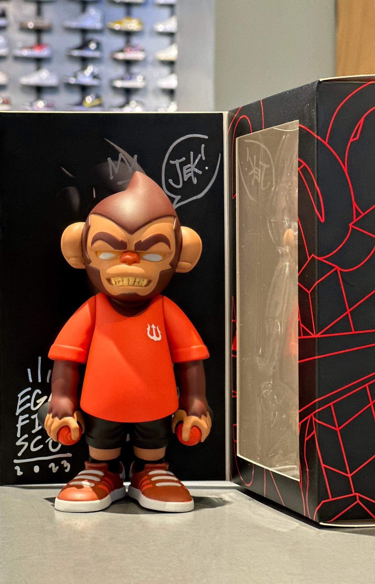 EGG FIASCO X DEVIL TOYS GORIO PRIMO (SIGNED)