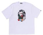 Load image into Gallery viewer, BAPE Shark Seijin Photo Print Relaxed Fit Tee White
