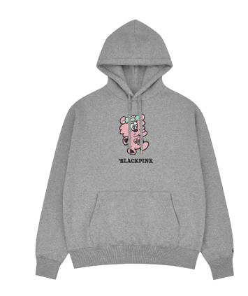 Blackpink X Verdy Hoodie Gray