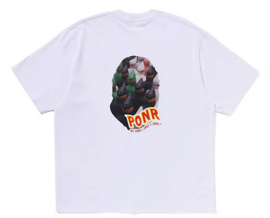 BAPE Shark Seijin Photo Print Relaxed Fit Tee White