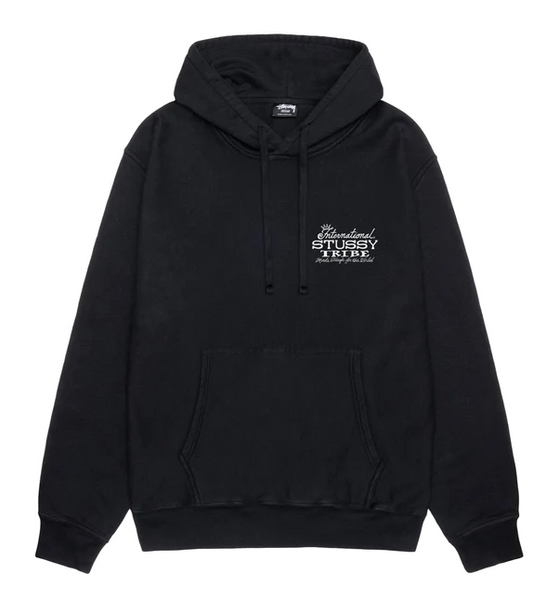 STUSSY Ist Pig. Dyed Hood Black – Pure Soles PH