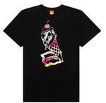 Load image into Gallery viewer, Icecream Cucumber Tee &#39;Black&#39;
