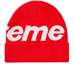 Load image into Gallery viewer, Supreme Big Logo Beanie (FW19) Red
