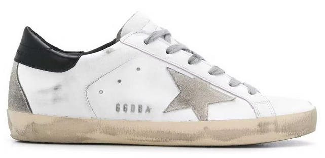 Golden Goose Super-Star White Black