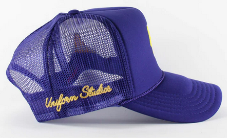 LA World Series Trucker (Purple/Gold)