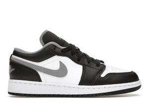 Jordan 1 Low Black White Grey (GS)