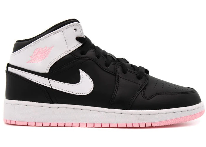 Jordan 1 Mid Arctic Pink Black (GS) - Pure Soles PH