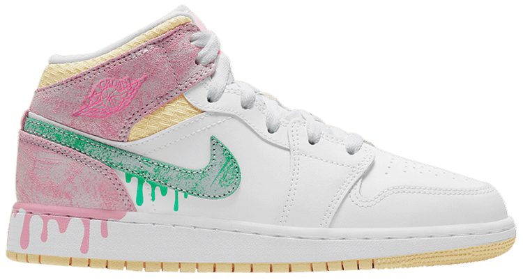 Air Jordan 1 Mid SE GS 'Paint Drip' - Pure Soles PH