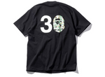 Load image into Gallery viewer, BAPE x Union 30th Anniversary Tee Black
