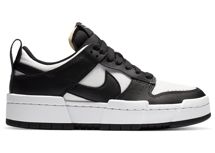 Nike Dunk Low Disrupt Black White (W) - Pure Soles PH