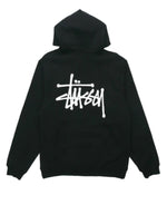 Load image into Gallery viewer, Stussy Basic Hoodie Black
