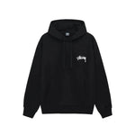 Load image into Gallery viewer, Stussy Classic Dot Hoodie Black
