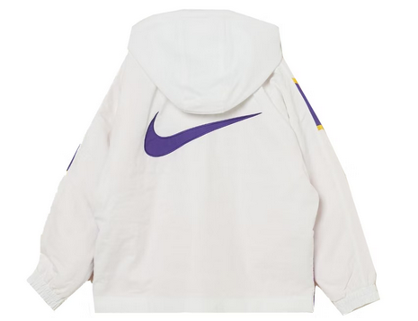 Nike x Ambush NBA Collection Lakers Jacket White/Purple/Gold